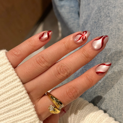 🎁Heißer Verkauf 49 % Rabatt🎄✨Handgefertigte Cat-Eye-Kunstnägel für Damen