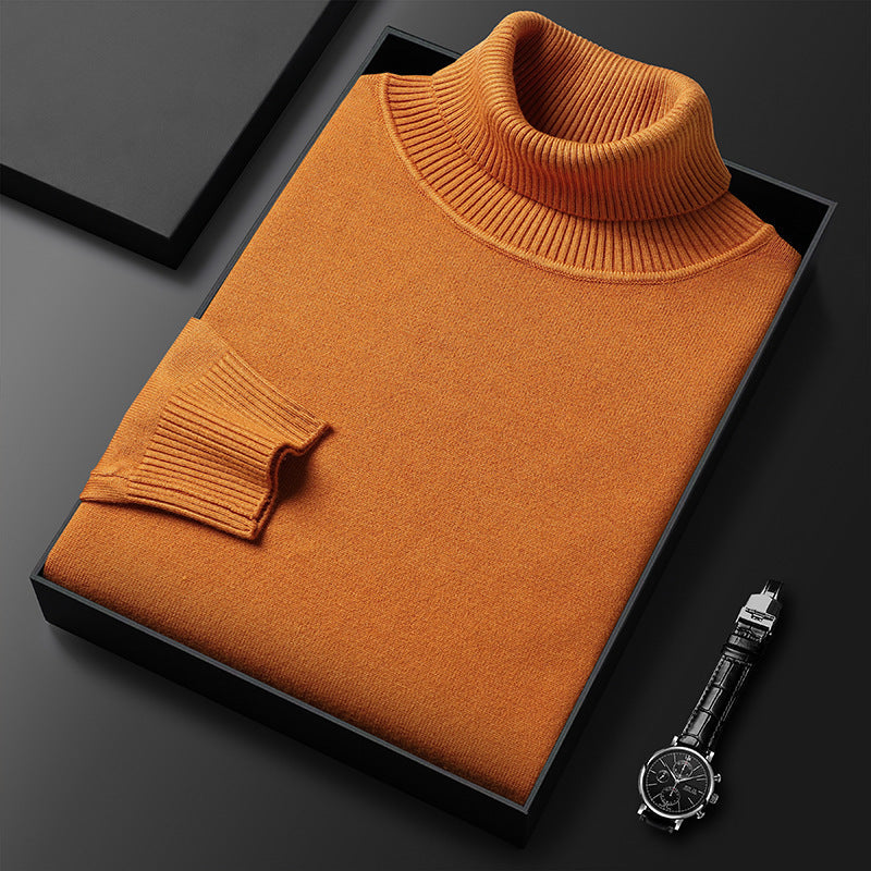 🧶 50% RABATT HEISSER VERKÄUF! ✨ Premium Kaschmirpulli Herren Einfarbig - Weiches Wohlfühlgarn mit Moderner Passform für Business & Freizeit 👔🎯