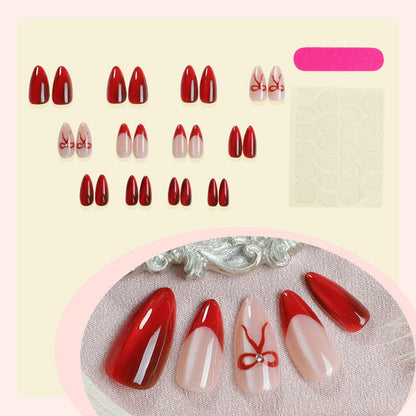 🎁Heißer Verkauf 49 % Rabatt🎄✨Handgefertigte Cat-Eye-Kunstnägel für Damen