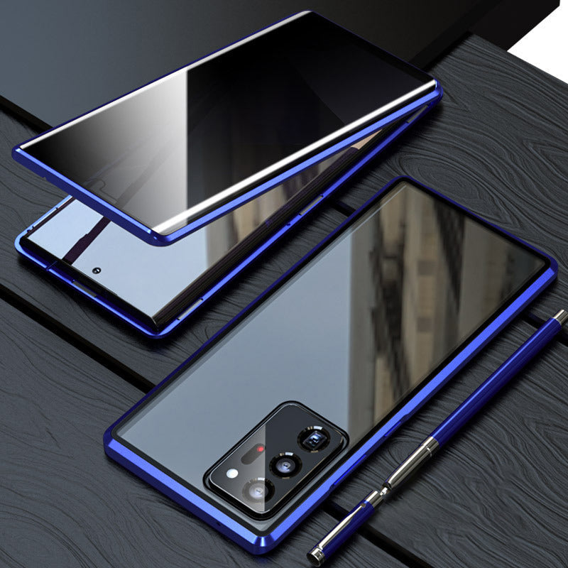 Magnetische Anti-Peeping-Handyhülle für Samsung S21-25 Serie