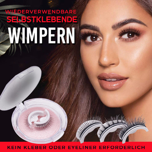 Wiederverwendbare selbstklebende Wimpern