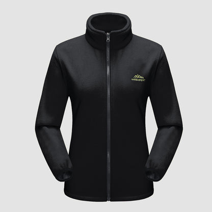 3-in-1 wasserdichter Wintermantel, mit Fleece gefüttert, zweiteiliger Anzug, Ski- und Wanderjacke mit Kapuze
