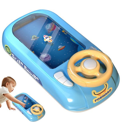 🚗 60% RABATT! 🎉 Neues Lenkrad-Spielzeug für kleine Autofahrer – Realistische Lichter & Geräusche, einfache Montage 🎄🎁📦