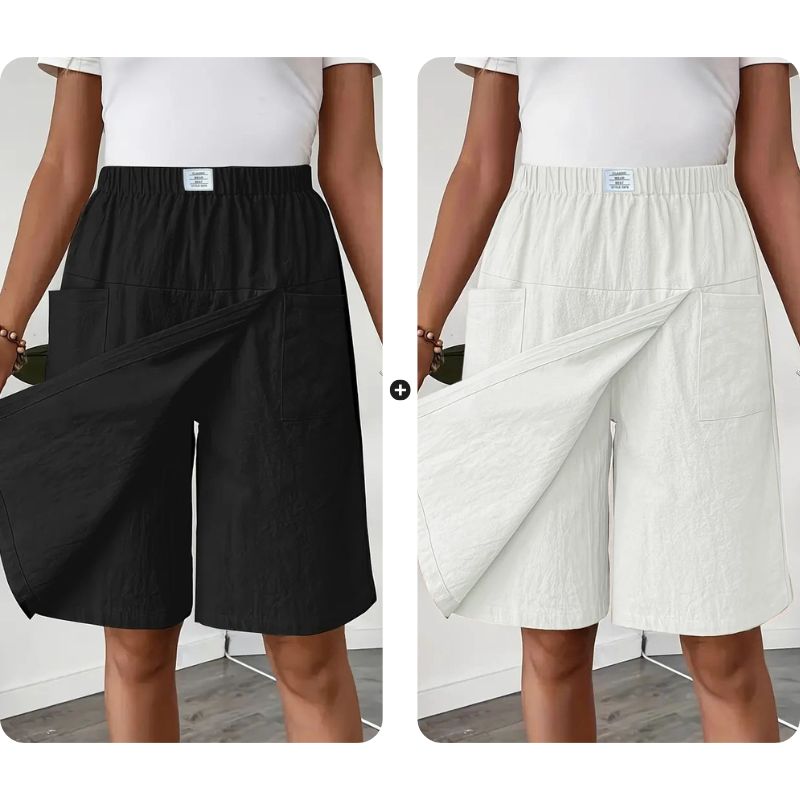 💃🔥 50% RABATT ⏰ Lässiger Wickelrock für Damen – elastischer Bund, bequem & feminin elegant ✨