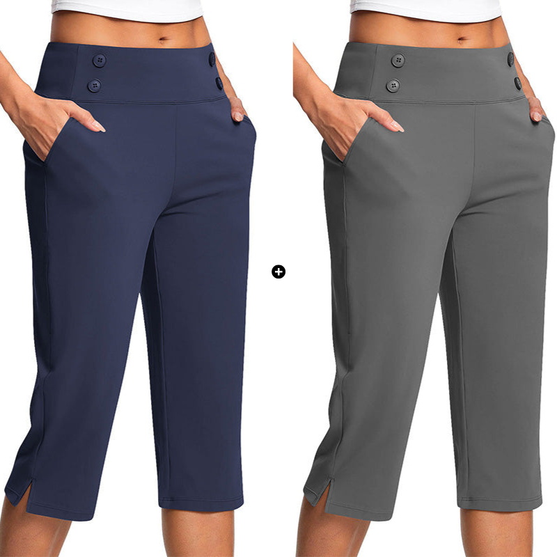 Elegante Yoga-Hose mit figurformendem Effekt