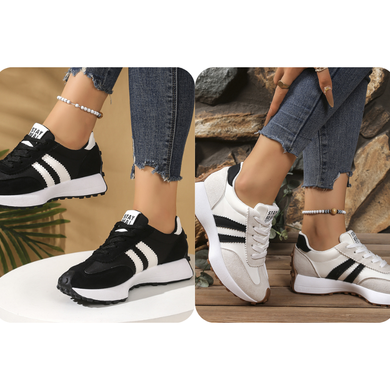 Damen-Freizeitschuhe, rutschfest, klobige Sneakers