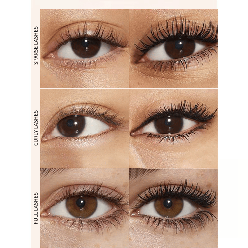 💖Letzter Tag: KAUFEN SIE 1 UND ERHALTEN SIE 2 GRATIS💖Zweifarbige Mascara in Schwarz und Braun für den perfekten Wimpern-Look