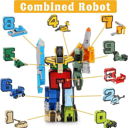 【2024 Weihnachten Hot Sale - 49%OFF】Spielzeug Verformung Zahl Transform Roboter gyerekeknek