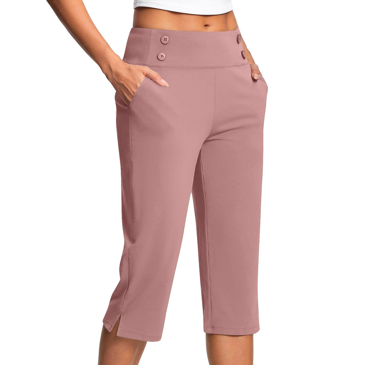 Elegante Yoga-Hose mit figurformendem Effekt