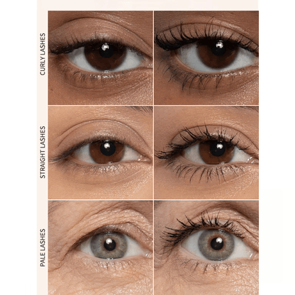 💖Letzter Tag: KAUFEN SIE 1 UND ERHALTEN SIE 2 GRATIS💖Zweifarbige Mascara in Schwarz und Braun für den perfekten Wimpern-Look