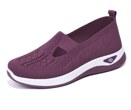 🔥Damenschuhe, bequeme, atmungsaktive, rutschfeste orthopädische Wanderschuhe für Menschen mittleren Alters und ältere Menschen