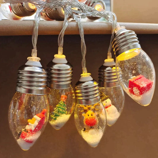 🎄Jul Led Wishing Ball Lichterkette Dekorationer