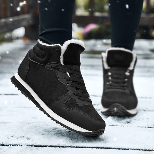 🔥👟HEISSER SALE 49 % Rabatt – 🔥Unisex-Winterschuhe mit dickem Fell