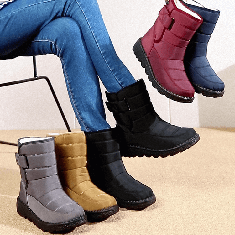 Women's Waterproof Non-slip Warm Ankle Snow Boots