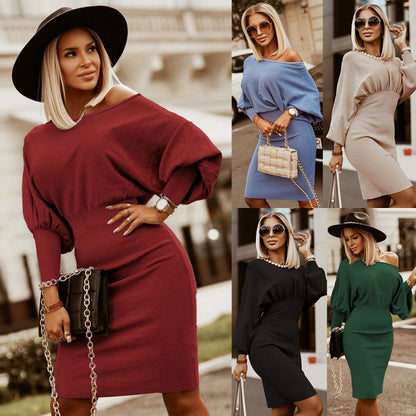 🍁 Vielseitiges, sexy Kleid mit Taillierung für Damen