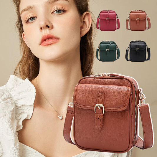 Vintage Messenger Bag mit großer Kapazität