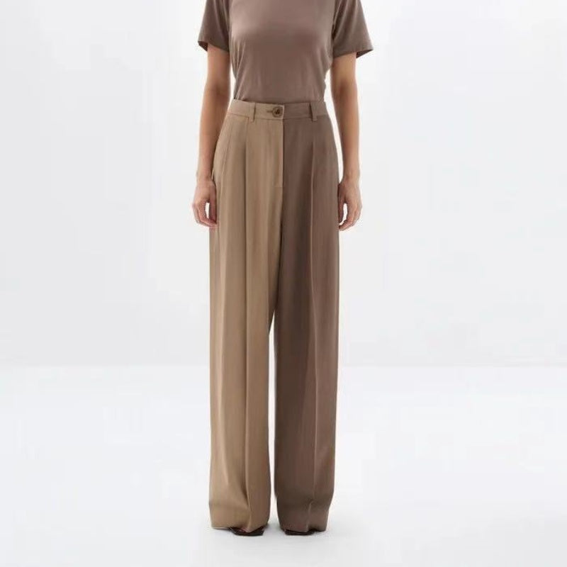 🎊Weihnachtsausverkauf🎊Zweifarbiger Loose Fit Anzug für Damen