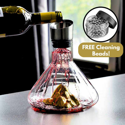 🔥Neujahrsspecial Hot Sale❤️‍🔥Waterfall Schnell Rotwein Dekanter Home Ideen