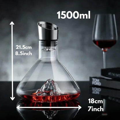 🔥Neujahrsspecial Hot Sale❤️‍🔥Waterfall Schnell Rotwein Dekanter Home Ideen