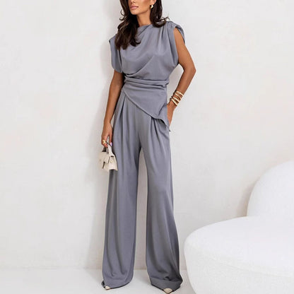 📢📢50 % Rabatt!! ⏰💕 Edles & elegantes 2-teiliges Damen-Set in dezenten Farben 😎