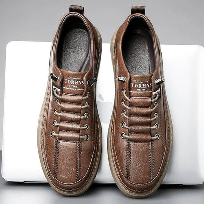 Italienische handgefertigte Leder Fahr atmungsaktiv Freizeitschuhe