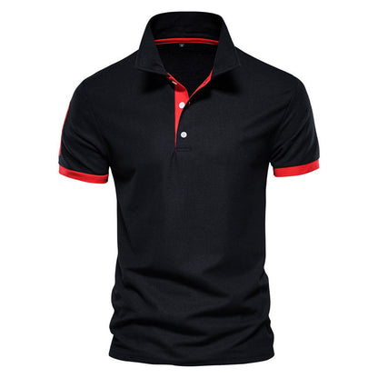 Men's Fawn Besticktes Kurzarmhemd