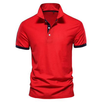 Men's Fawn Besticktes Kurzarmhemd