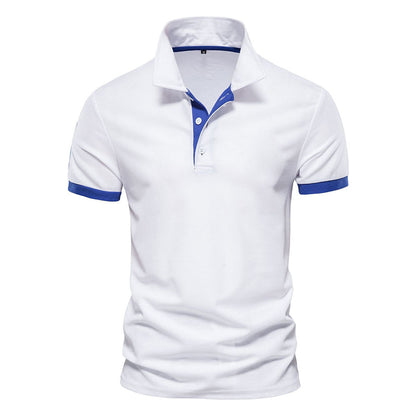 Men's Fawn Besticktes Kurzarmhemd