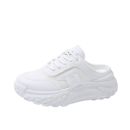 Slip-On-Sneakers mit dicker Plateausohle für Damen