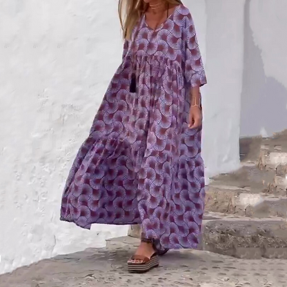 Plus Size Casual Flowy Kleid für Frauen