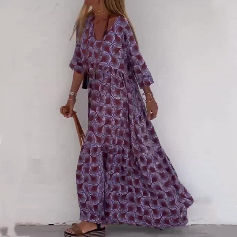 Plus Size Casual Flowy Kleid für Frauen