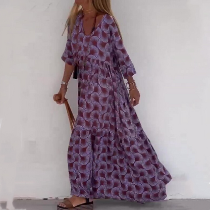 Plus Size Casual Flowy Kleid für Frauen
