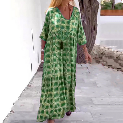 Plus Size Casual Flowy Kleid für Frauen