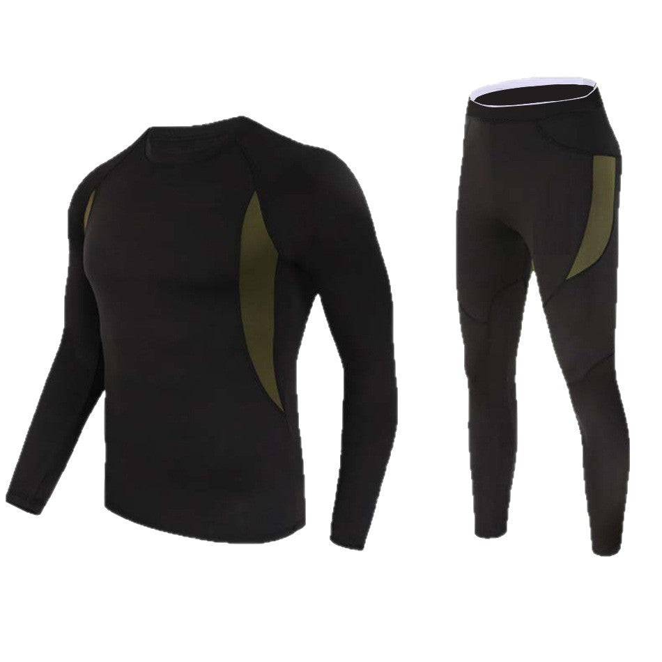 Thermounterwäsche und Hose für Herren im Camouflage-Design