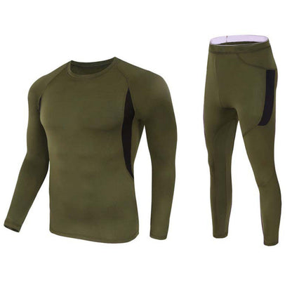 Thermounterwäsche und Hose für Herren im Camouflage-Design