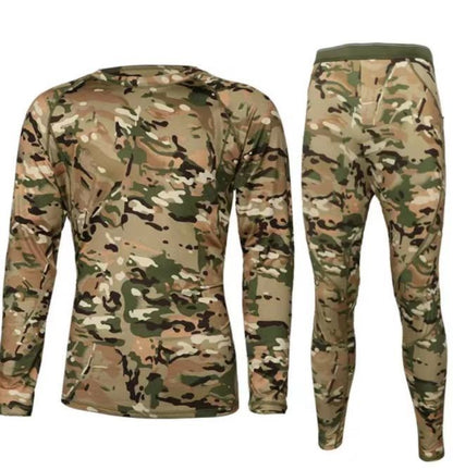 Thermounterwäsche und Hose für Herren im Camouflage-Design