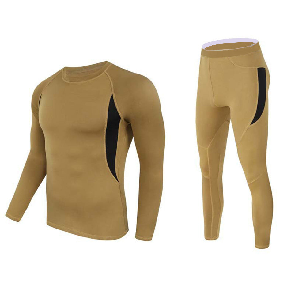 Thermounterwäsche und Hose für Herren im Camouflage-Design