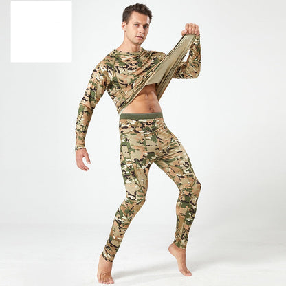 Thermounterwäsche und Hose für Herren im Camouflage-Design