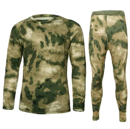 Thermounterwäsche und Hose für Herren im Camouflage-Design