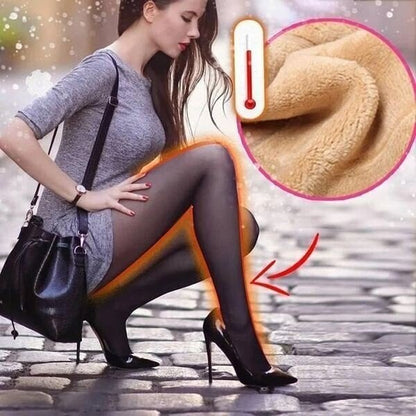 🔥 Weihnachtsaktion –Kaufen Sie 1, erhalten Sie 2 gratis dazu❄️Flawless Legs – künstliche, durchscheinende, warme, mit Plüsch gefütterte, elastische Strumpfhose