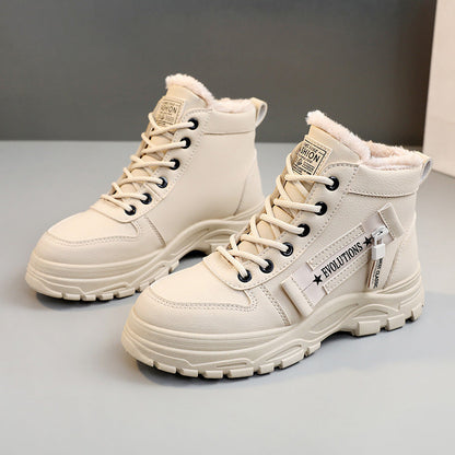 Wasserdichte, warme Schnürstiefelette für Damen