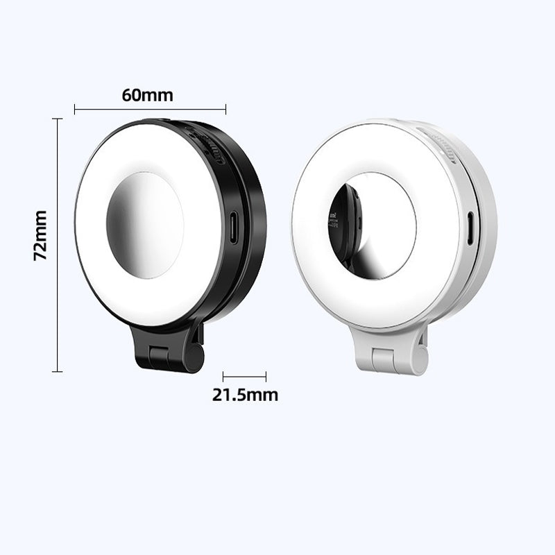 3-in-1 magnetisches Smartphone-Licht mit integriertem Spiegel