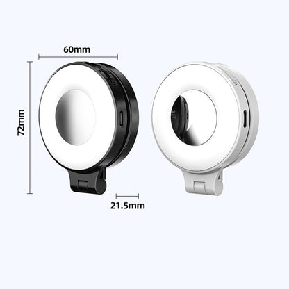 3-in-1 magnetisches Smartphone-Licht mit integriertem Spiegel