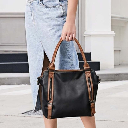 Geräumige Tasche für Frauen, lässiger Stil