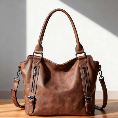 Geräumige Tasche für Frauen, lässiger Stil