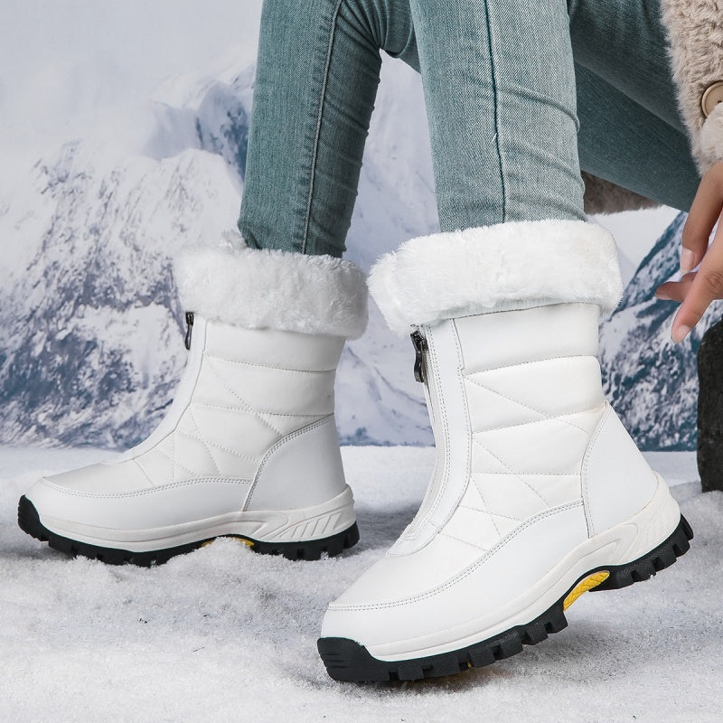 👢Rutschfeste, warme Schneestiefel mit Reißverschluss für Damen✨