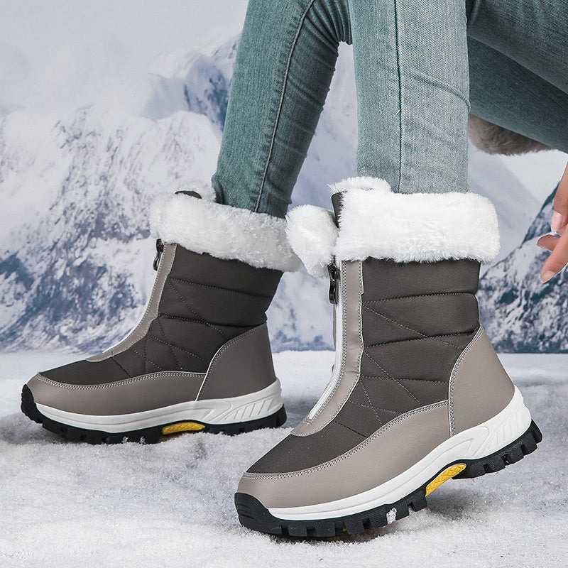 👢Rutschfeste, warme Schneestiefel mit Reißverschluss für Damen✨
