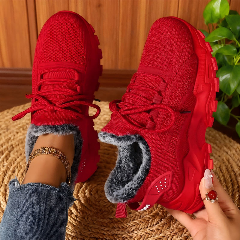 Warme, bequeme und atmungsaktive Damenschuhe