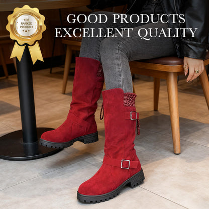 💖Black-Friday-Mega-Angebot – 50 % Rabatt!💖Damen Slouchy Boots bis zur mittleren Wade