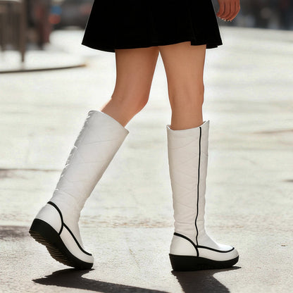 Warme Winter-Kniehohe Schneestiefel für Damen